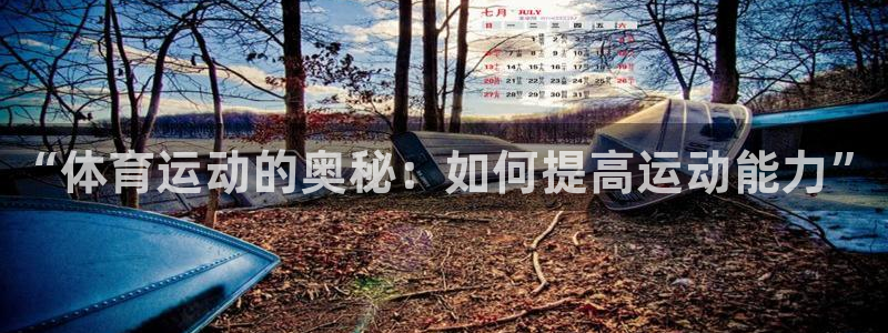 oety欧亿：“体育运动的奥秘：如何提高运动能力”